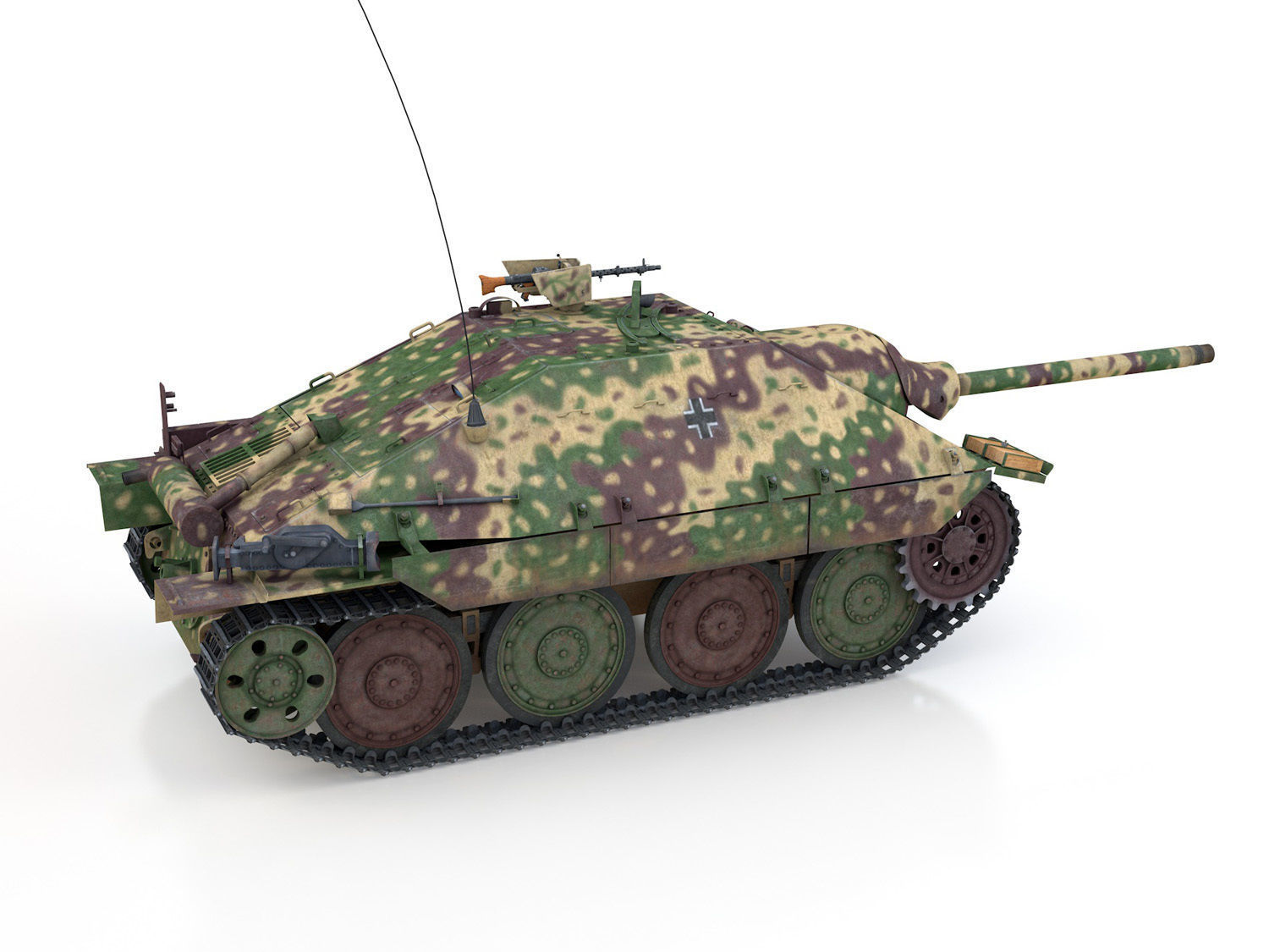 Jagdpanzer 38t Hetzer - 708 Volks-Grenadier Division  3D model_7