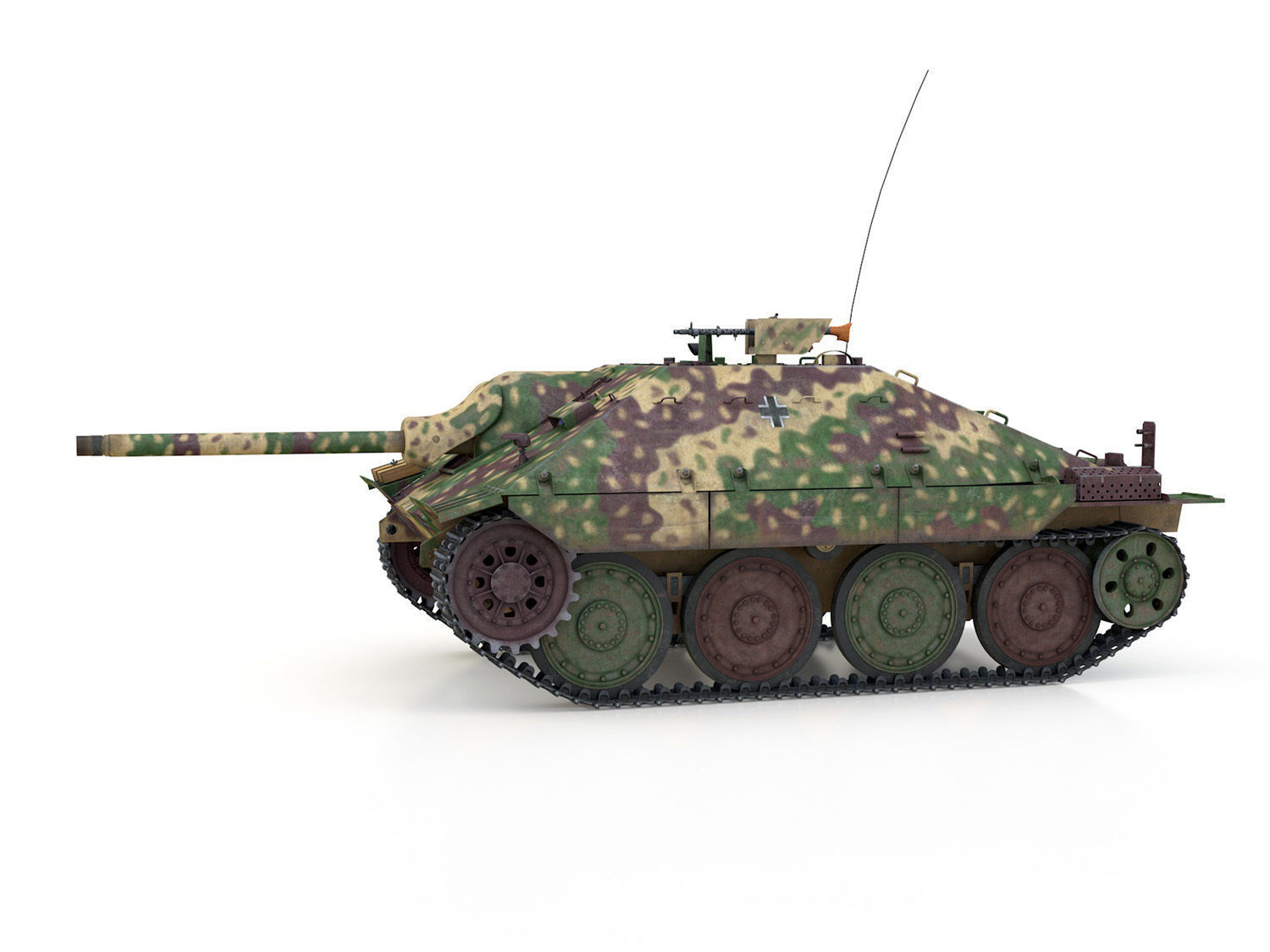 Jagdpanzer 38t Hetzer - 708 Volks-Grenadier Division  3D model_2