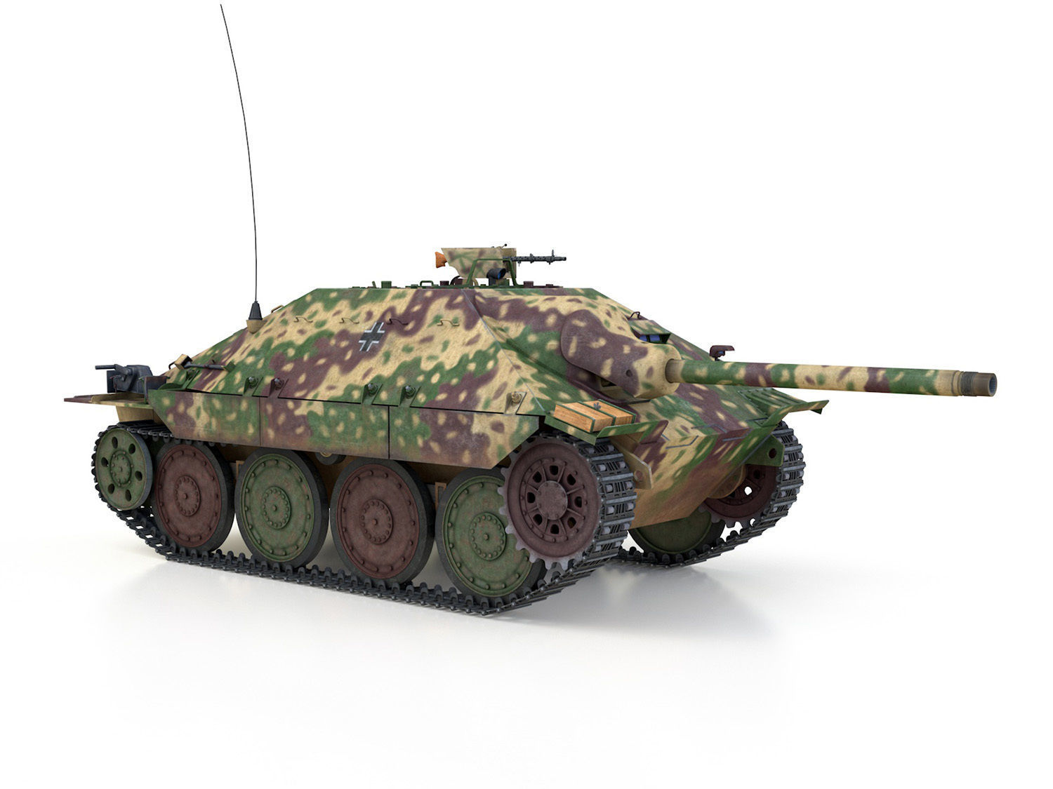 Jagdpanzer 38t Hetzer - 708 Volks-Grenadier Division  3D model_8