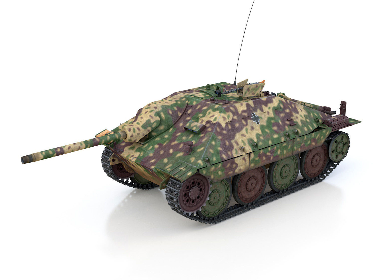 Jagdpanzer 38t Hetzer - 708 Volks-Grenadier Division  3D model_1