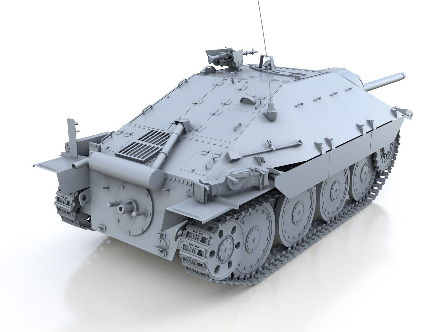 Jagdpanzer 38t Hetzer - 708 Volks-Grenadier Division  3D model_17