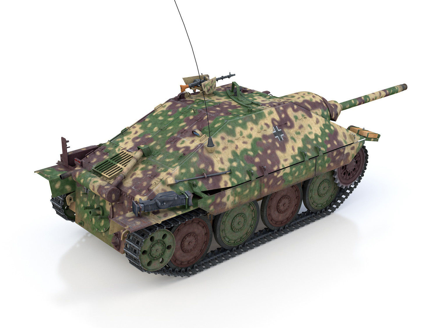 Jagdpanzer 38t Hetzer - 708 Volks-Grenadier Division  3D model_6