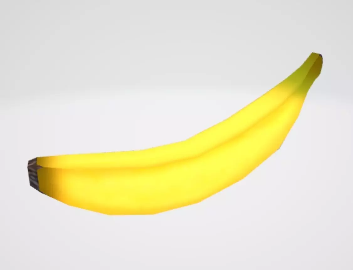 Banana 3D model_0