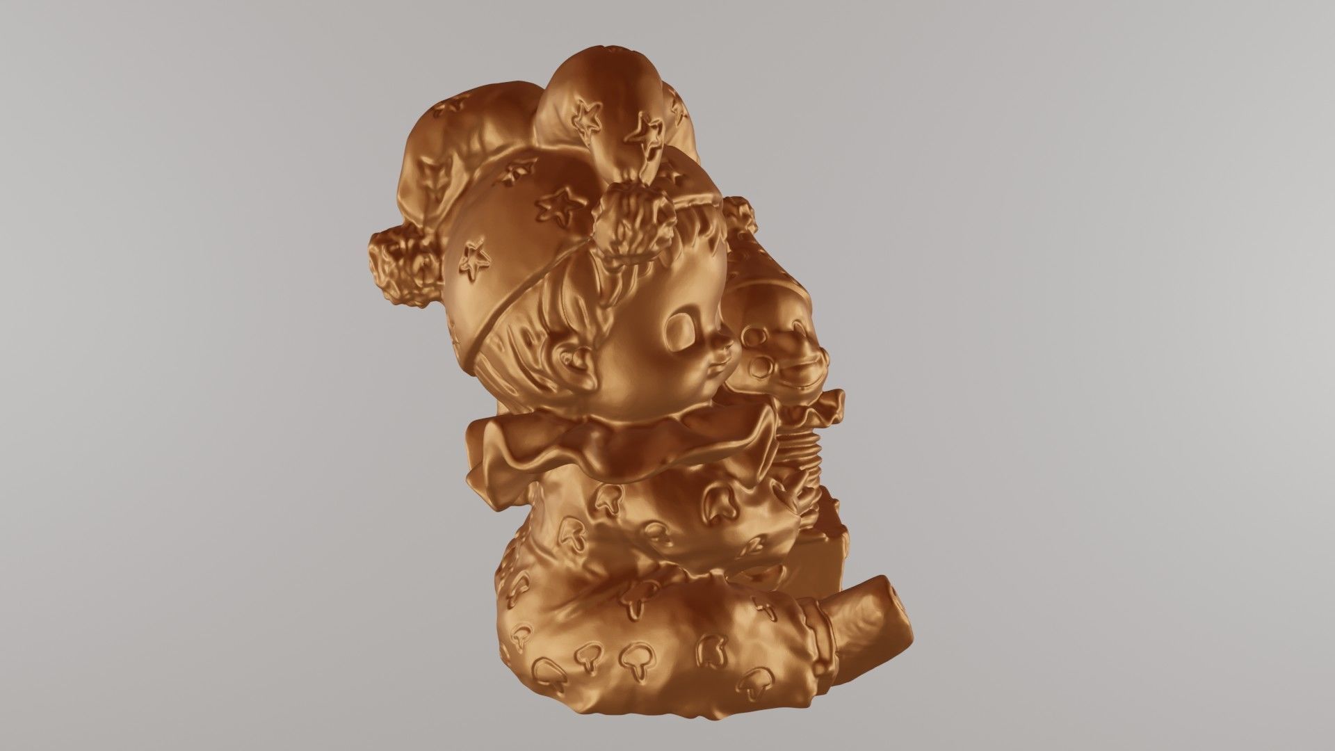 Carte joker 2 3D print model_5