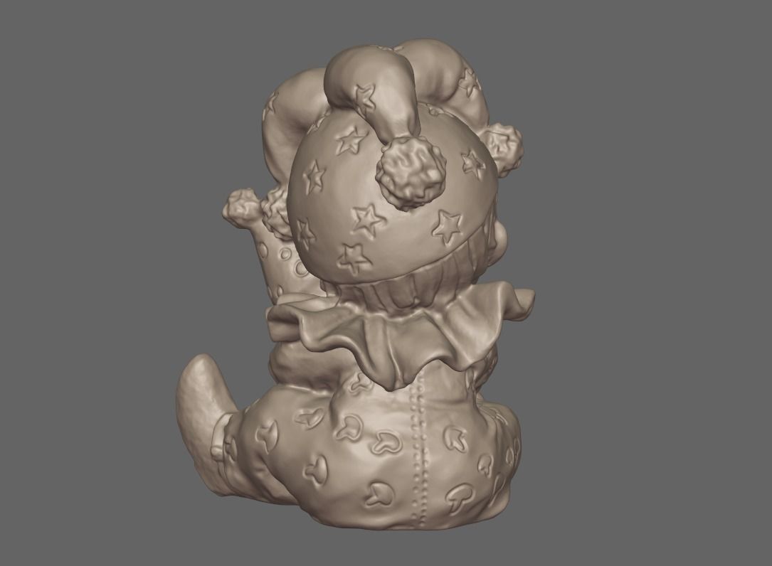 Carte joker 2 3D print model_9