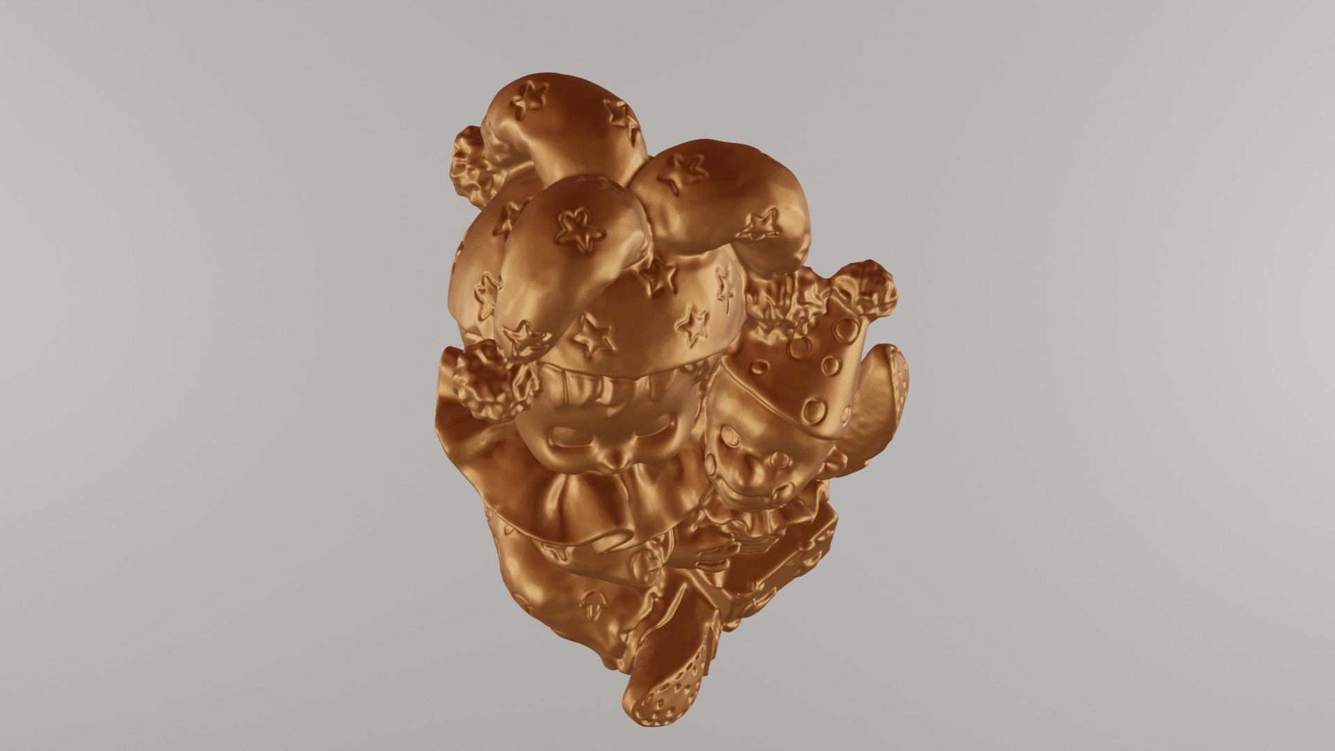 Carte joker 2 3D print model_7