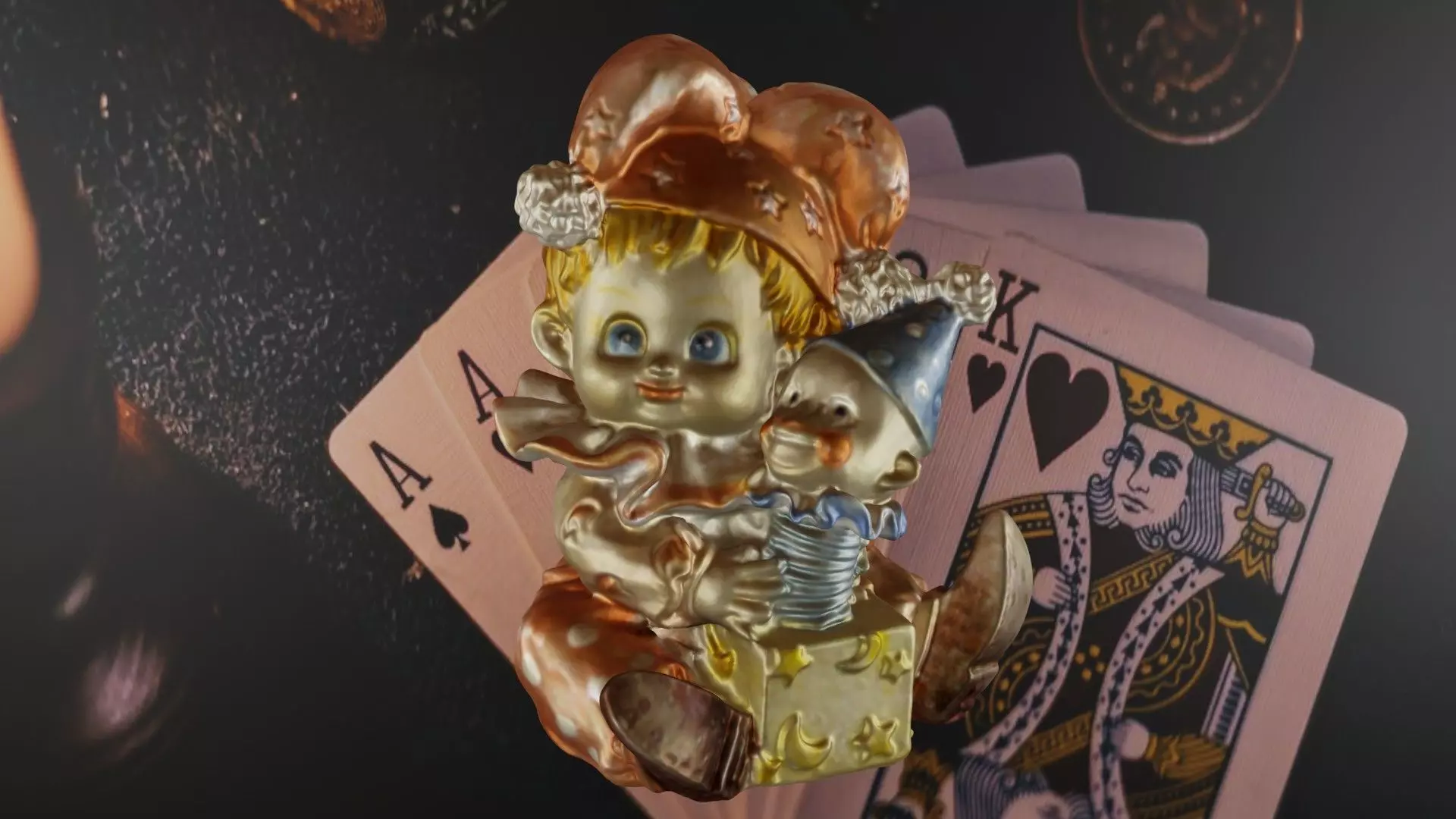 Carte joker 2 3D print model_0