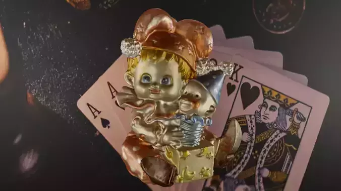 Carte joker 2 3D print model