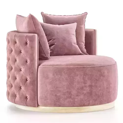 ScandalMADEMOISELLE swivel chair velvet