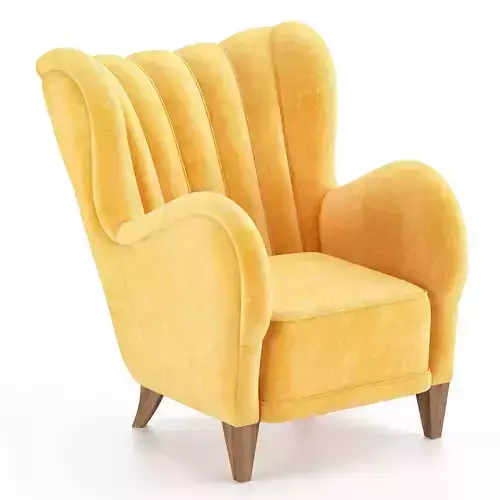 Scandinavian Modern Club Chair