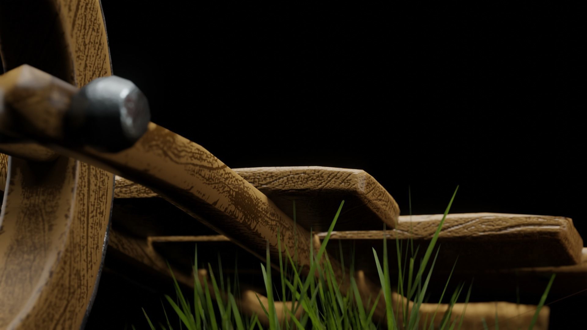 Medieval Cart 3D Model  3D model_4