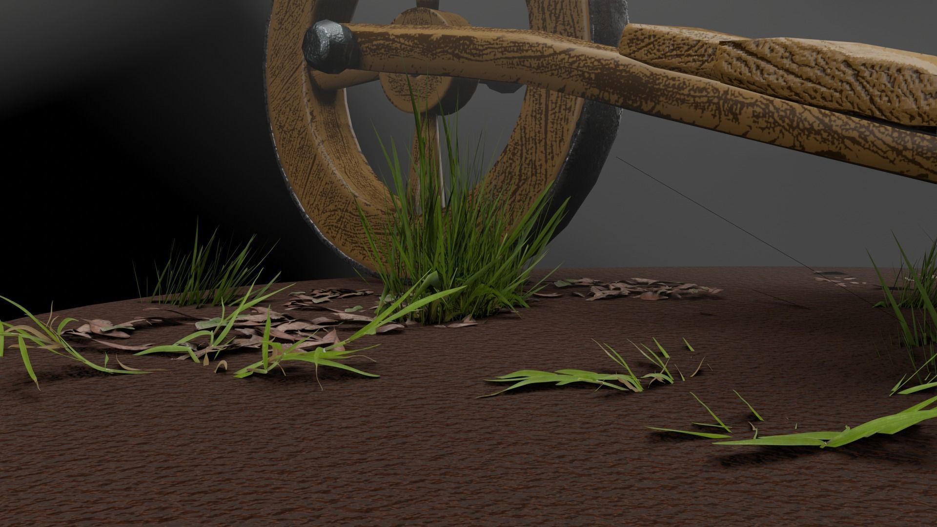 Medieval Cart 3D Model  3D model_7