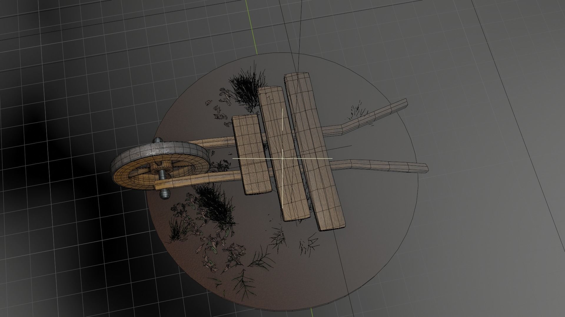 Medieval Cart 3D Model  3D model_6