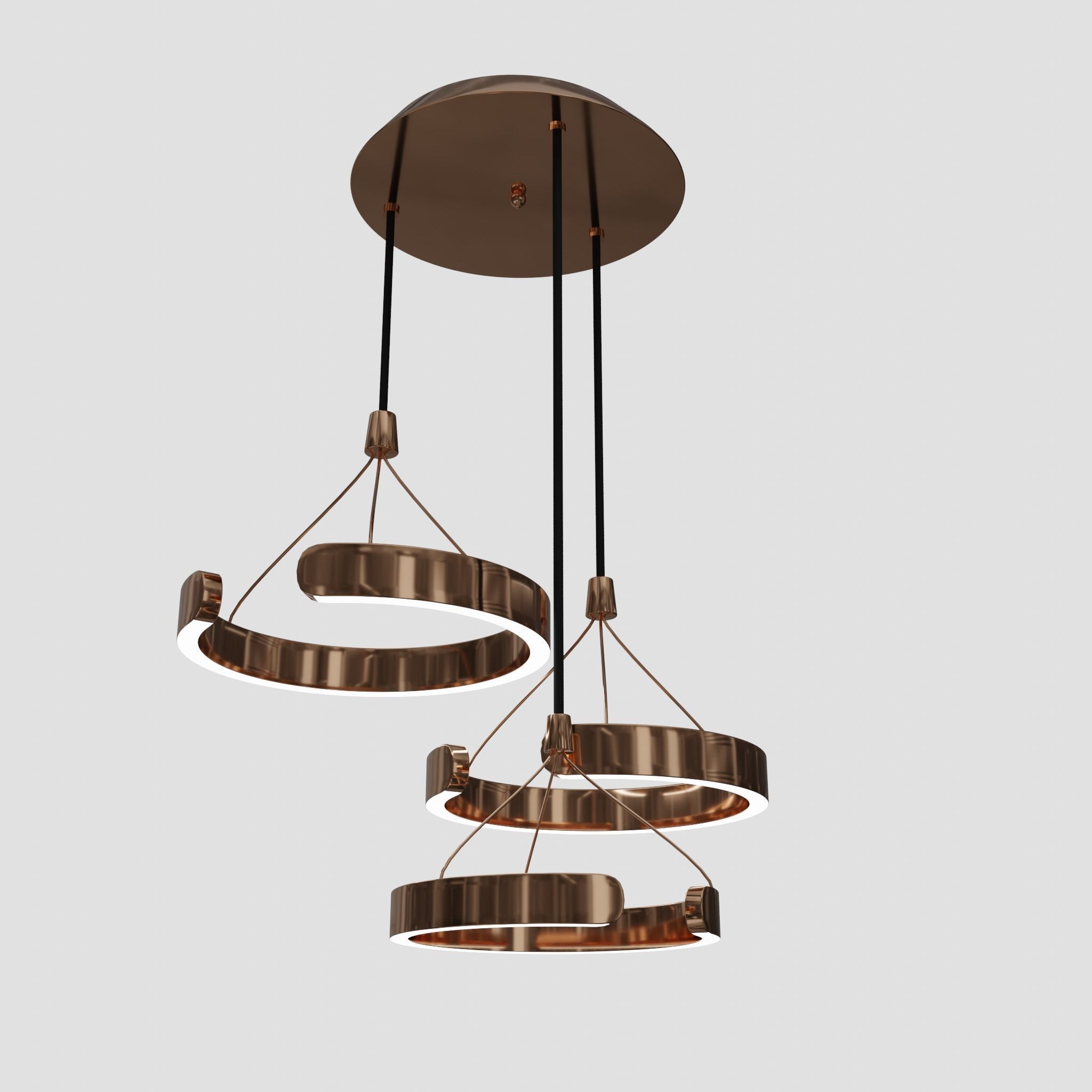Chandelier 03 3D model_2