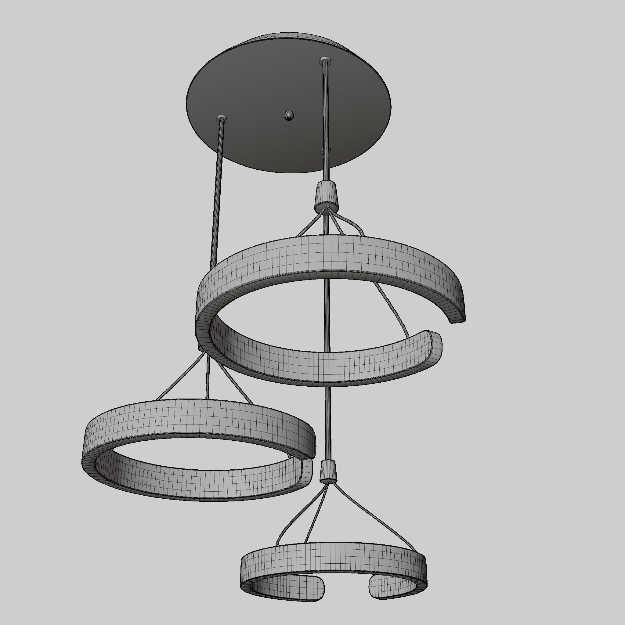 Chandelier 03 3D model_1
