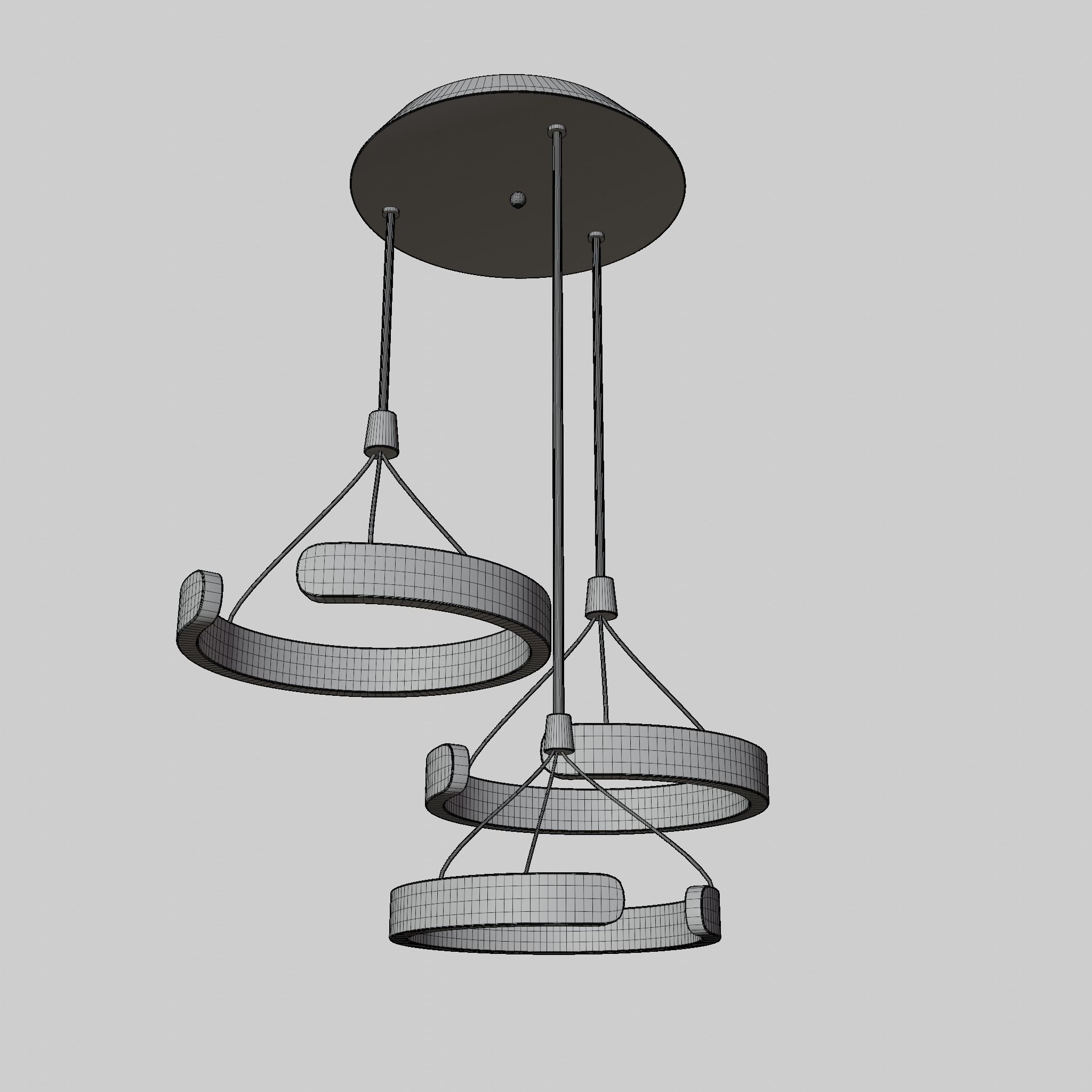 Chandelier 03 3D model_3