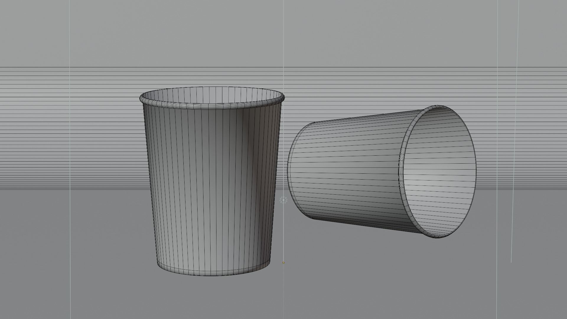 Paper cups 3D model | CGTrader