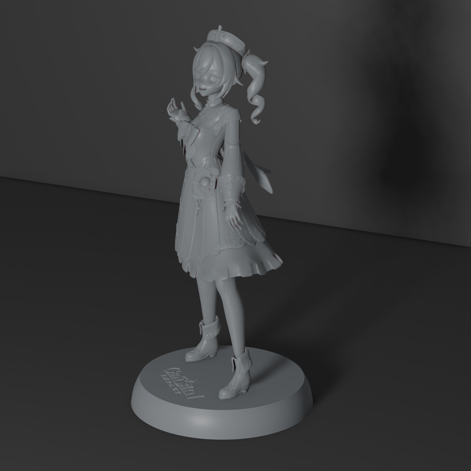 Barbara - Genshin Impact 3D print model_8