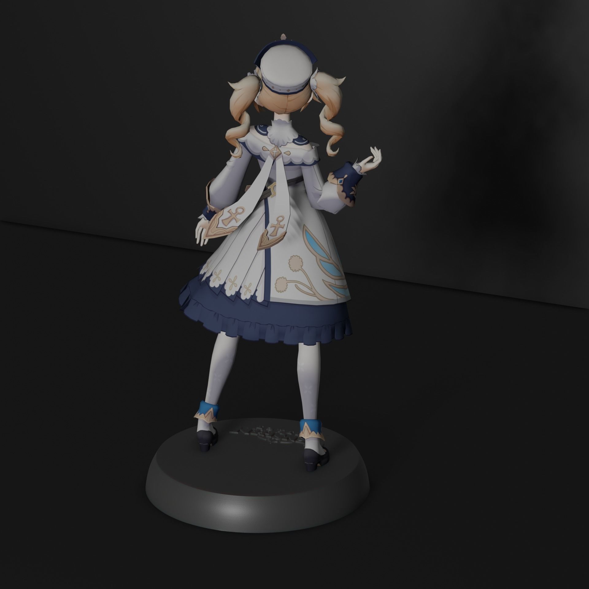 Barbara - Genshin Impact 3D print model_4