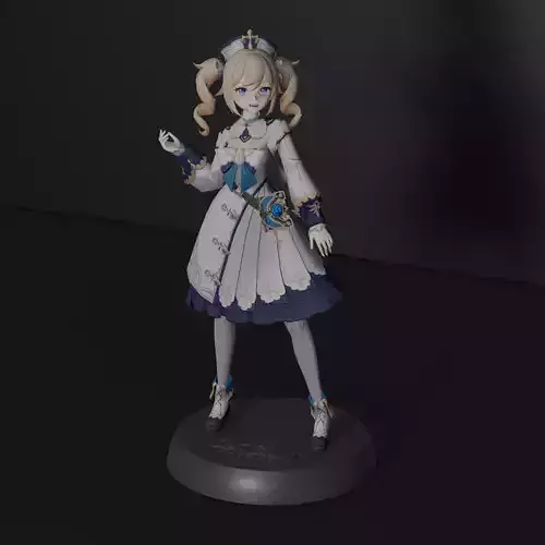Barbara - Genshin Impact 3D print model