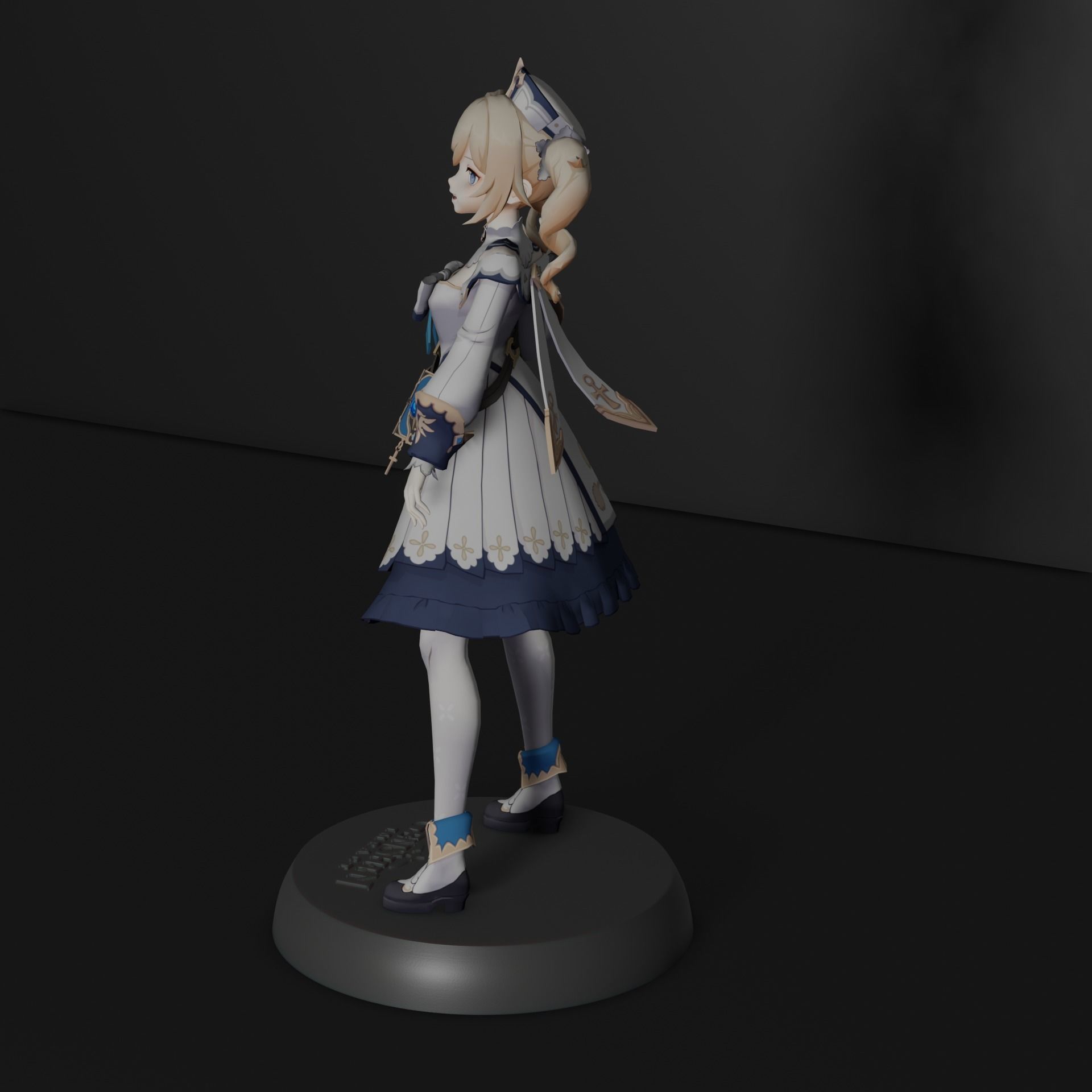 Barbara - Genshin Impact 3D print model_6