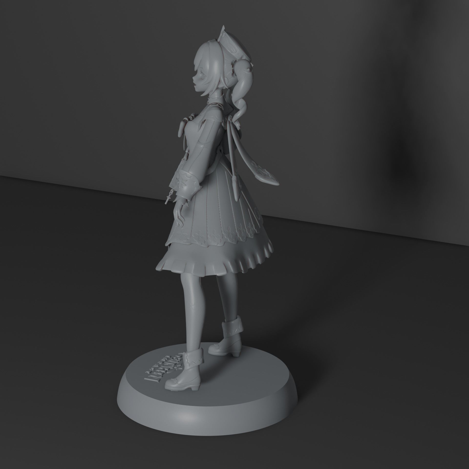 Barbara - Genshin Impact 3D print model_7