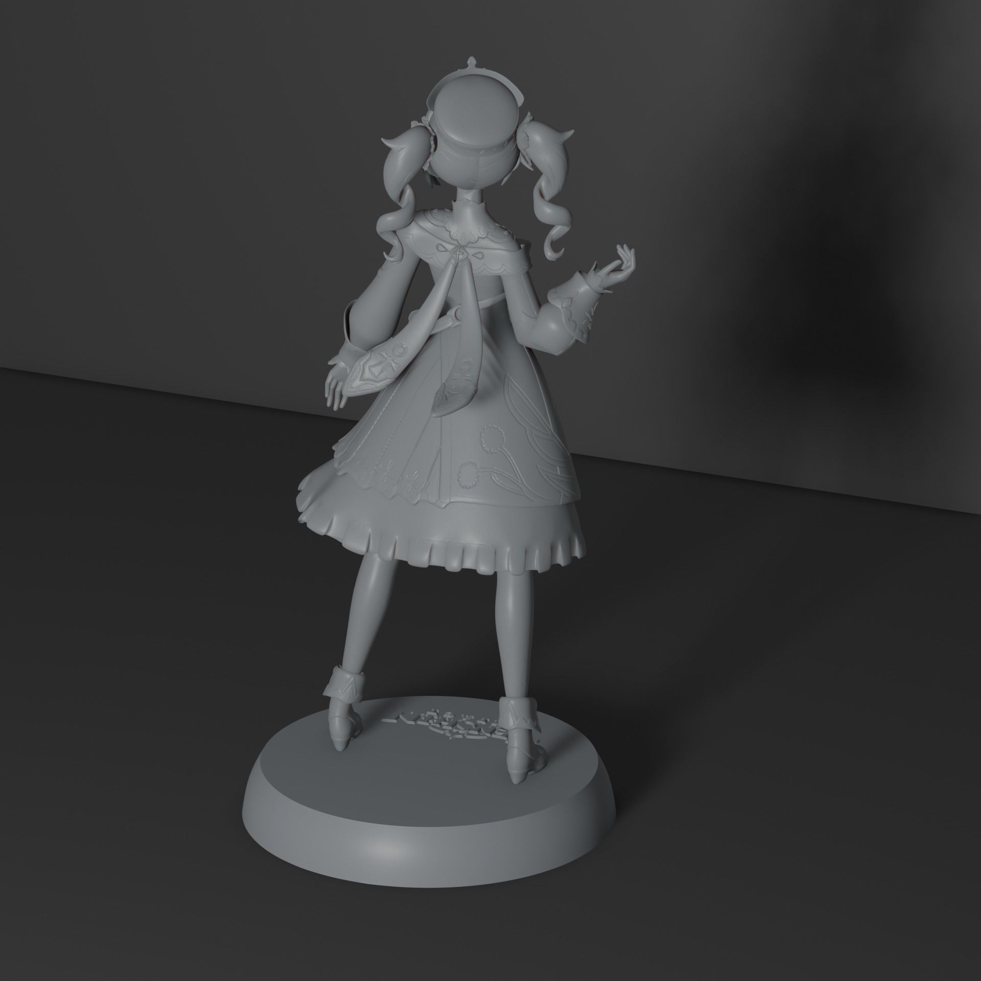 Barbara - Genshin Impact 3D print model_5