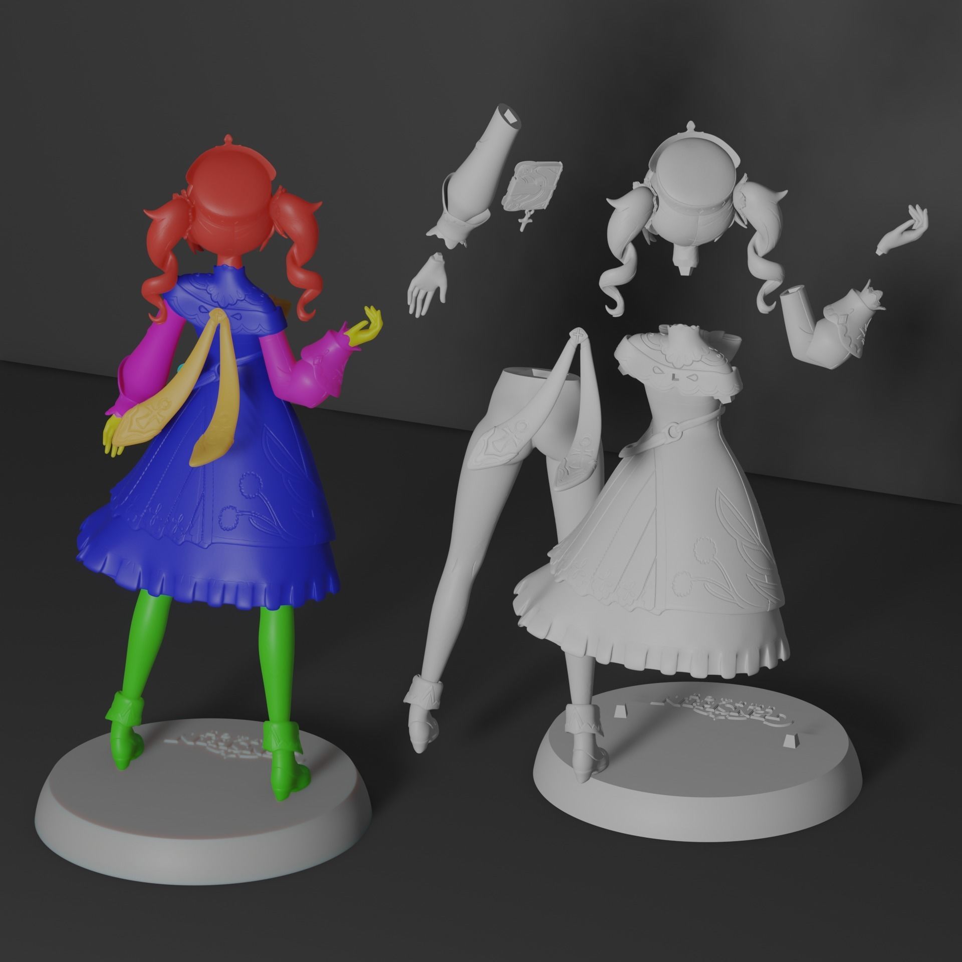 Barbara - Genshin Impact 3D print model_10