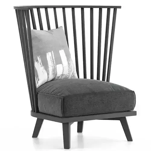 Gervasoni lounge chair with cushion