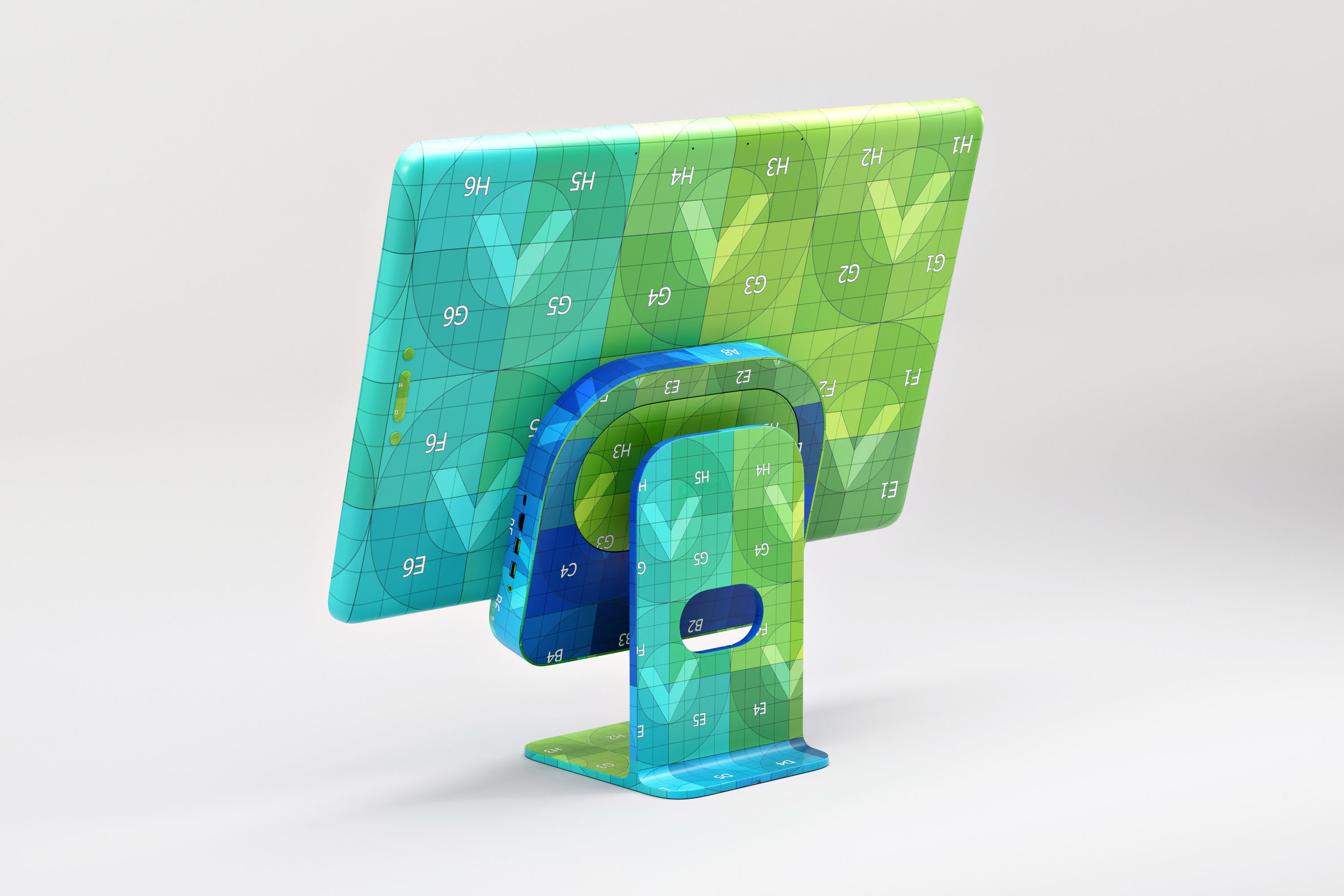 Google Meet Series One Desk 27 by Avocor - All in One Desktop PC 3D model_11