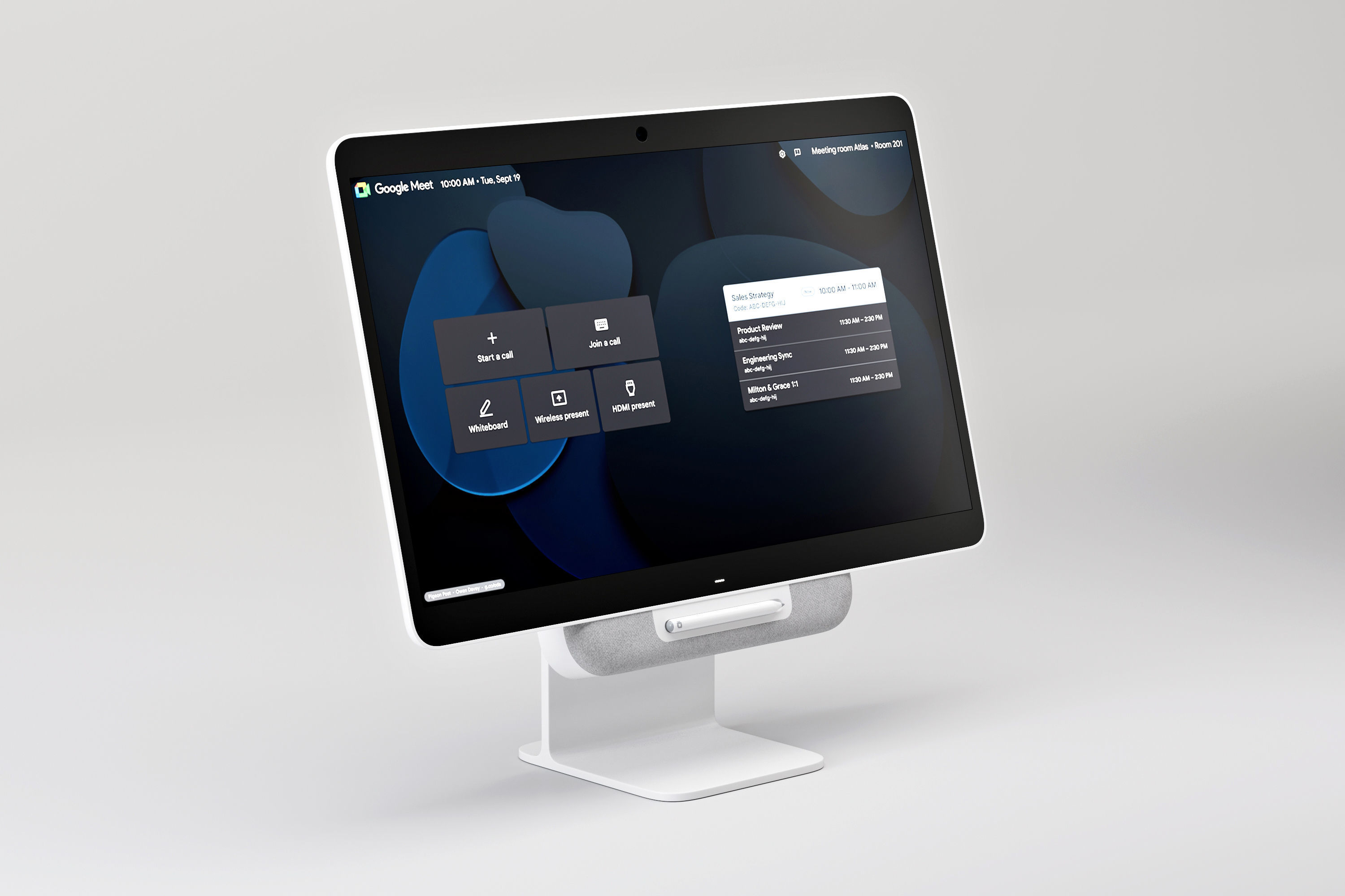 Google Meet Series One Desk 27 by Avocor - All in One Desktop PC 3D model_2