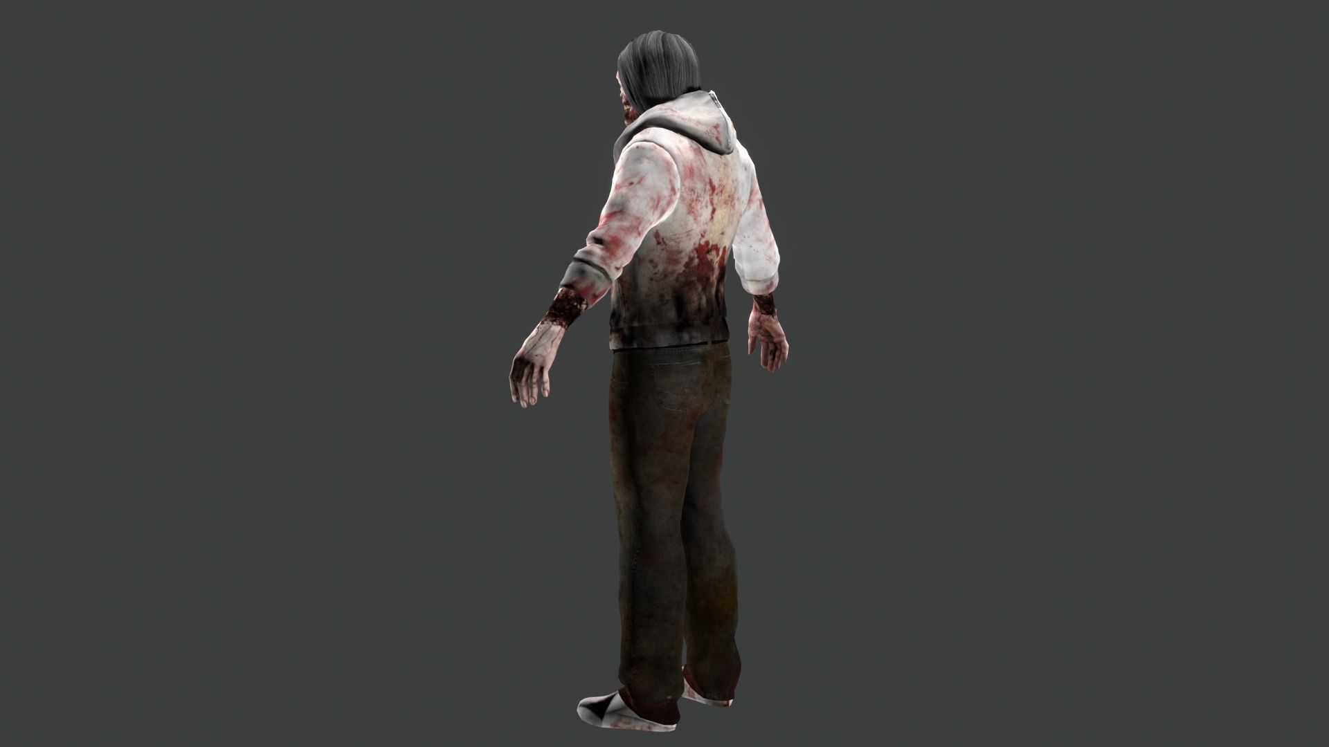 Scary Male 3D Model 3D model_3