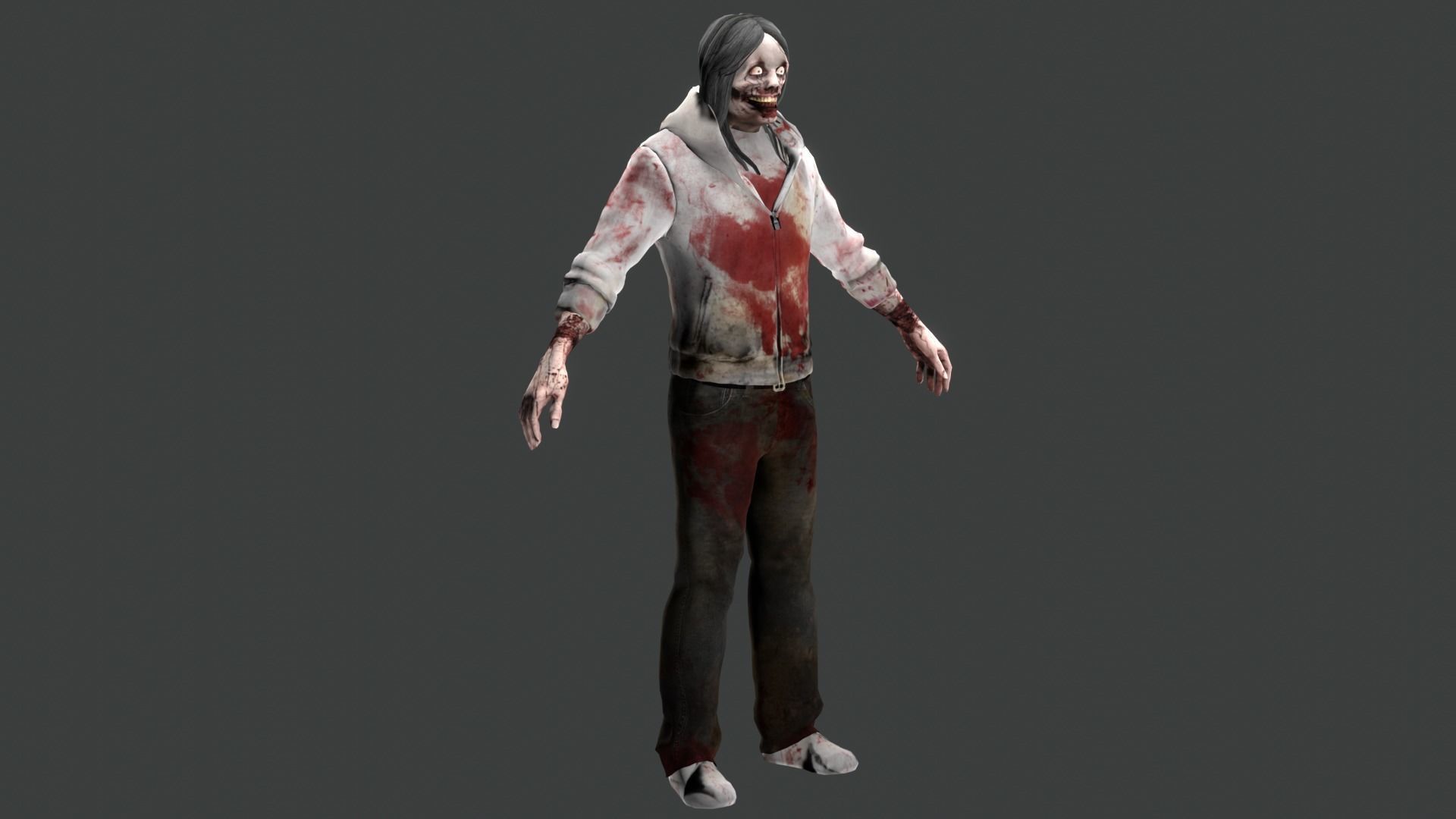 Scary Male 3D Model 3D model_2