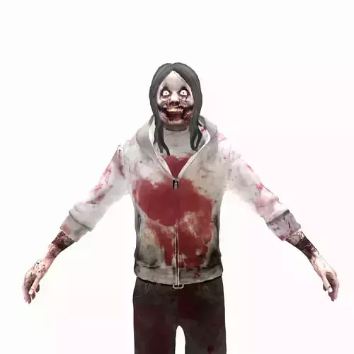 Scary Male 3D Model