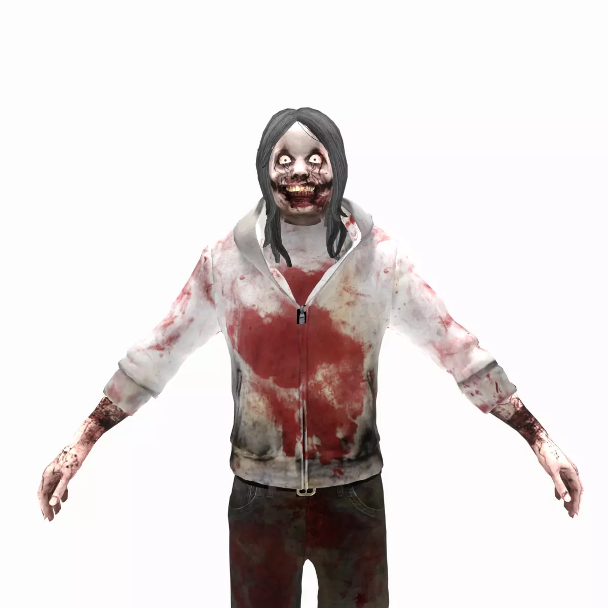 Scary Male 3D Model 3D model_0