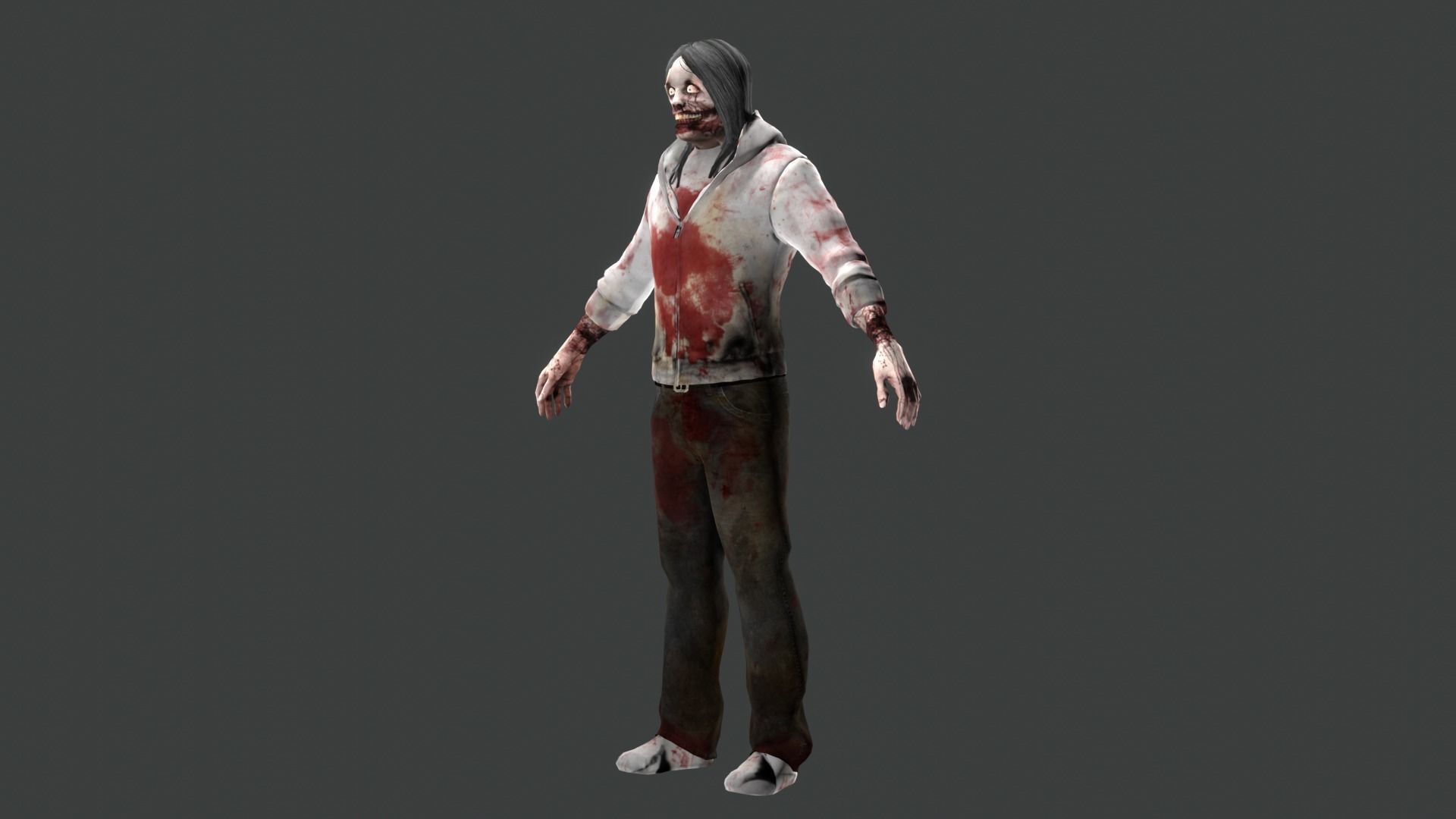 Scary Male 3D Model 3D model_1