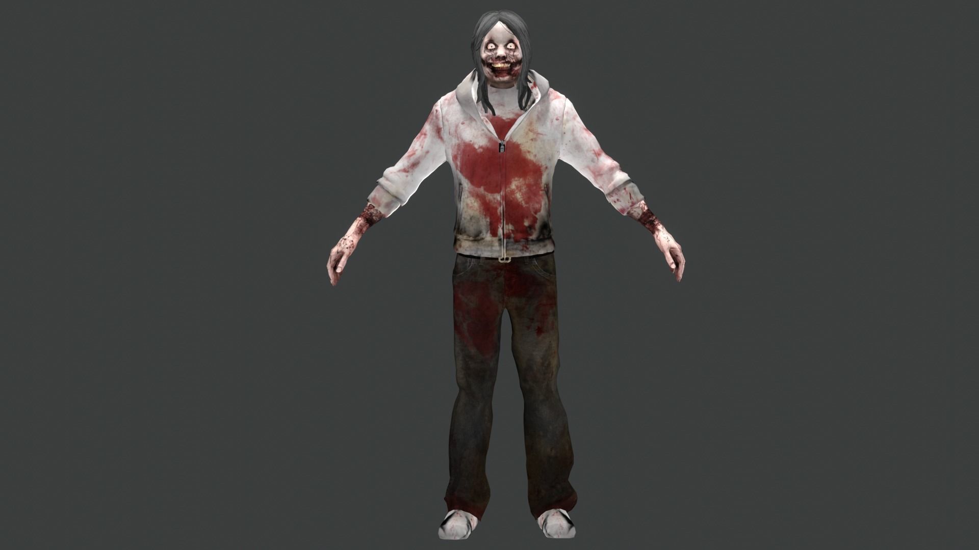 Scary Male 3D Model 3D model_6