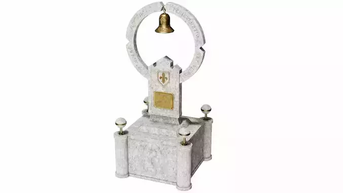 Monument marble bell