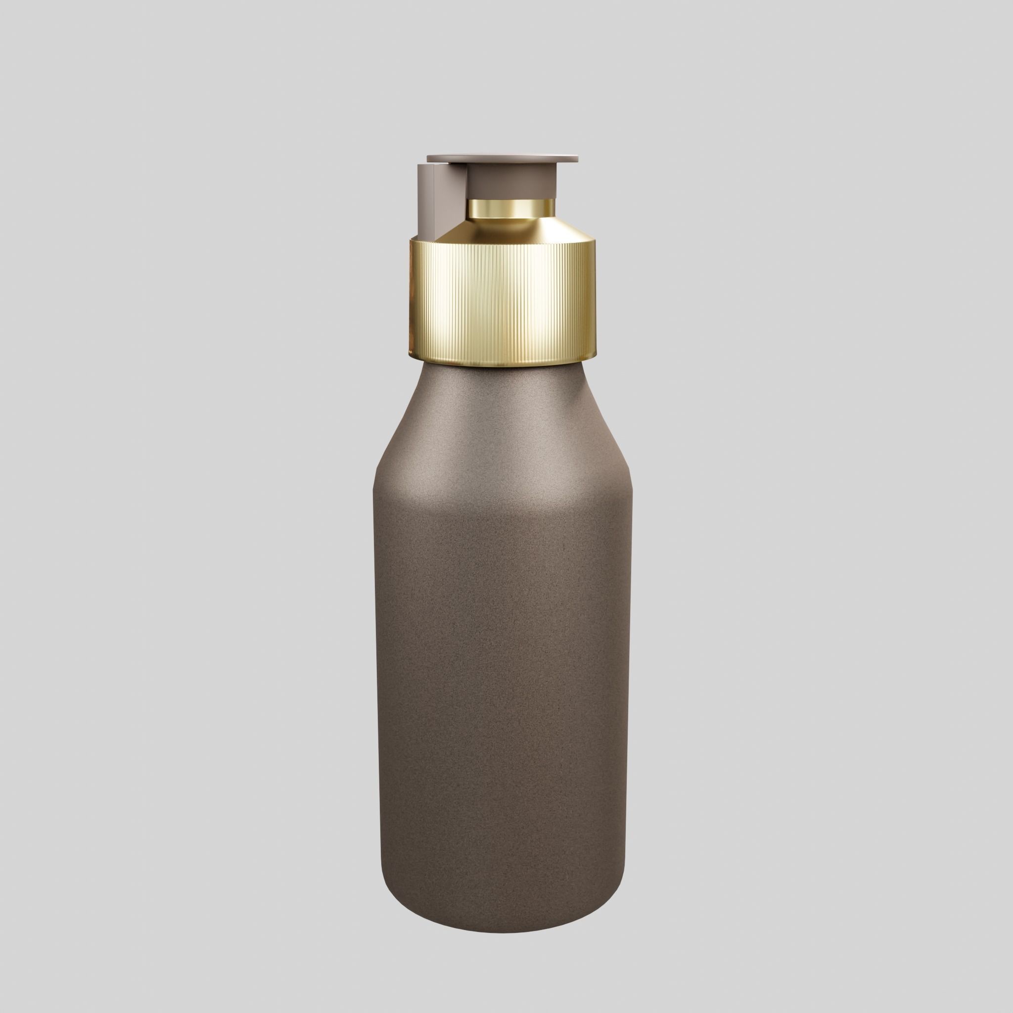 Perfume spray chrome Low-poly 3D model_2