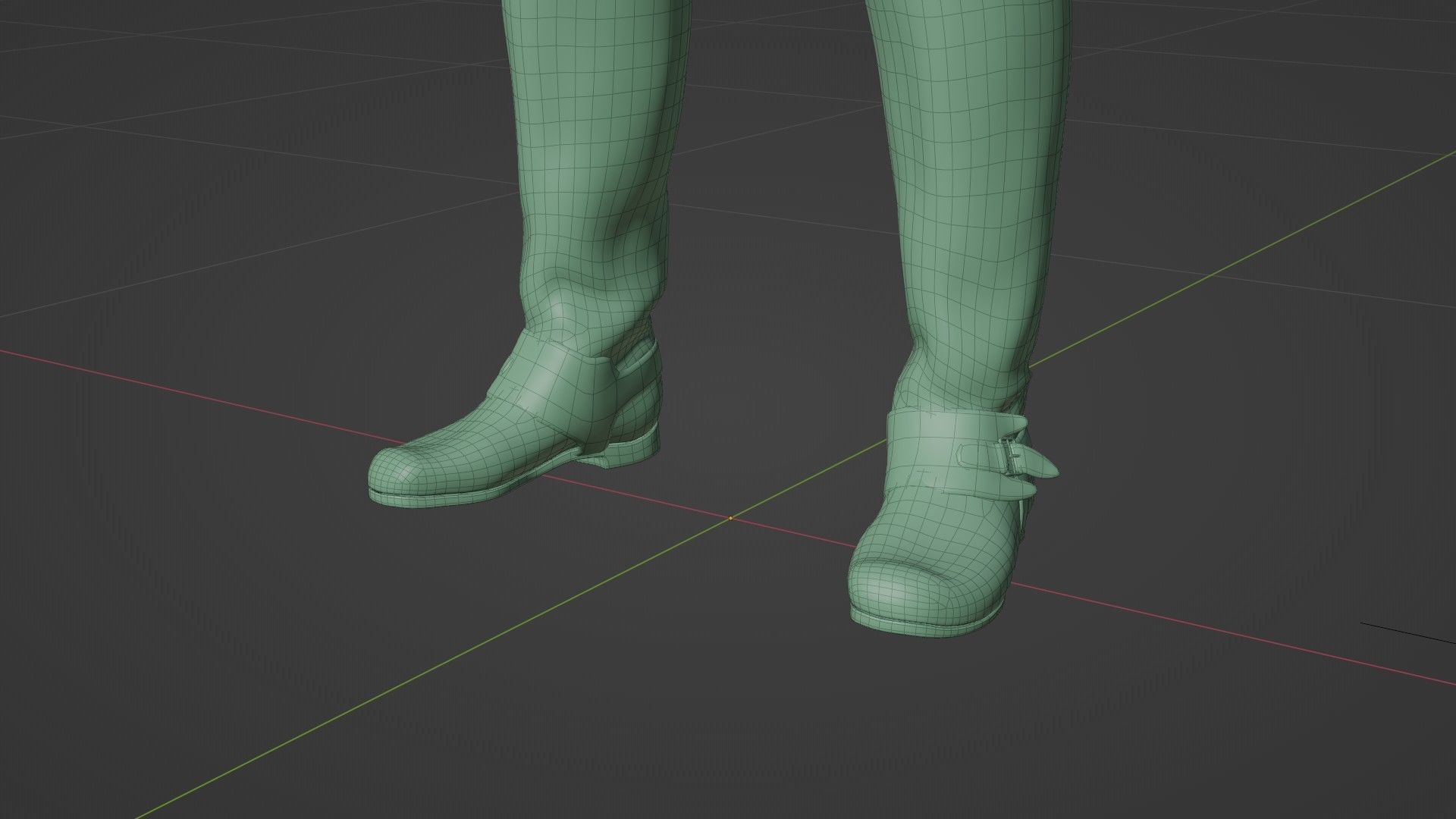 Soldier Napoleon High Rank Officer Rigged Low-poly 3D model_31