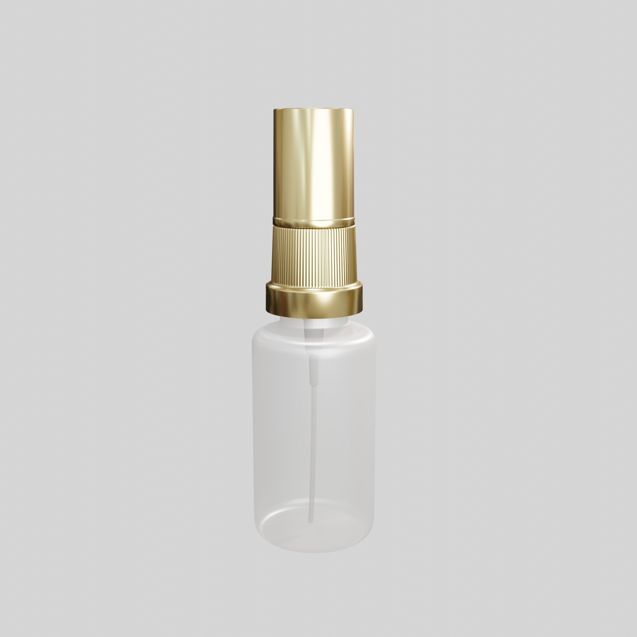 Mini spray 2 white Low-poly 3D model_1