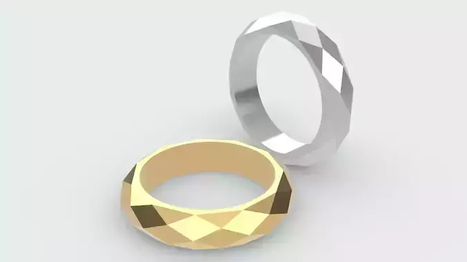 Parametric Ring 3D Printable