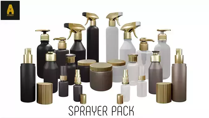 SPRAYER PACK 3D Model Collection