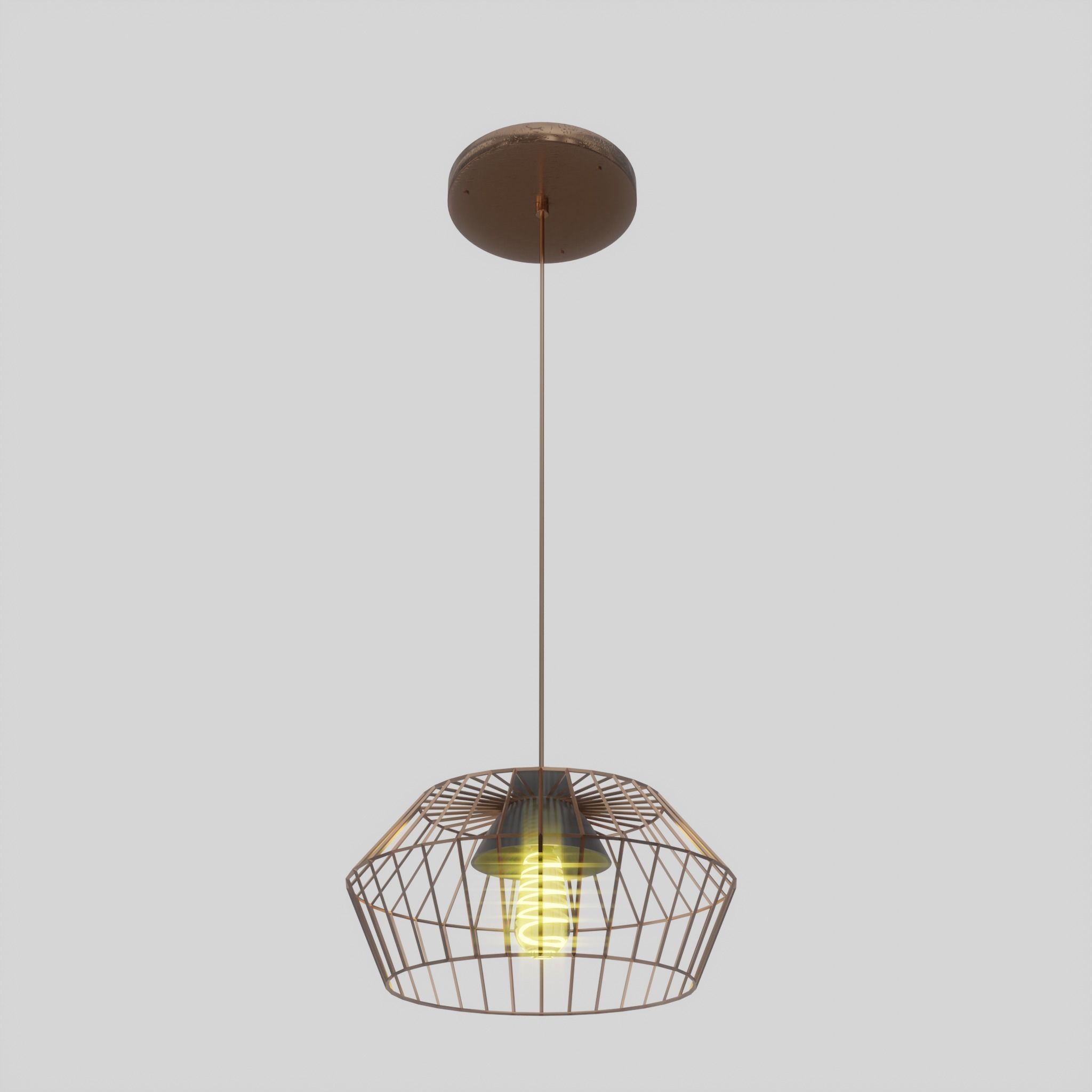 Chandelier 05 3D model_1