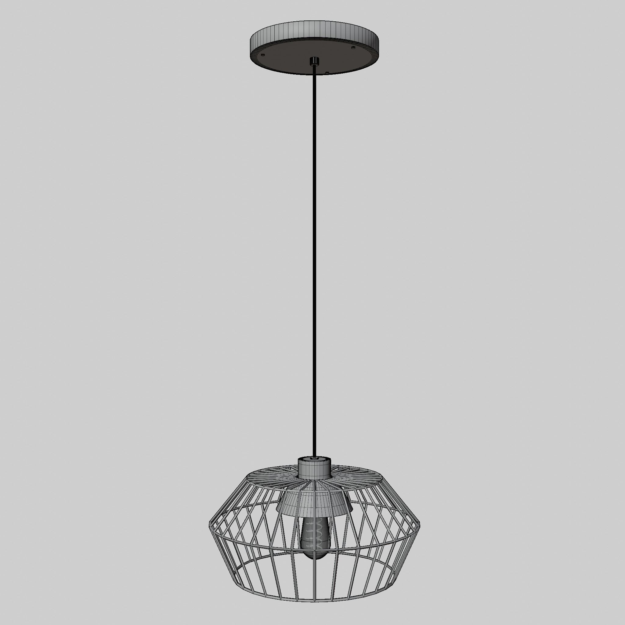 Chandelier 05 3D model_2