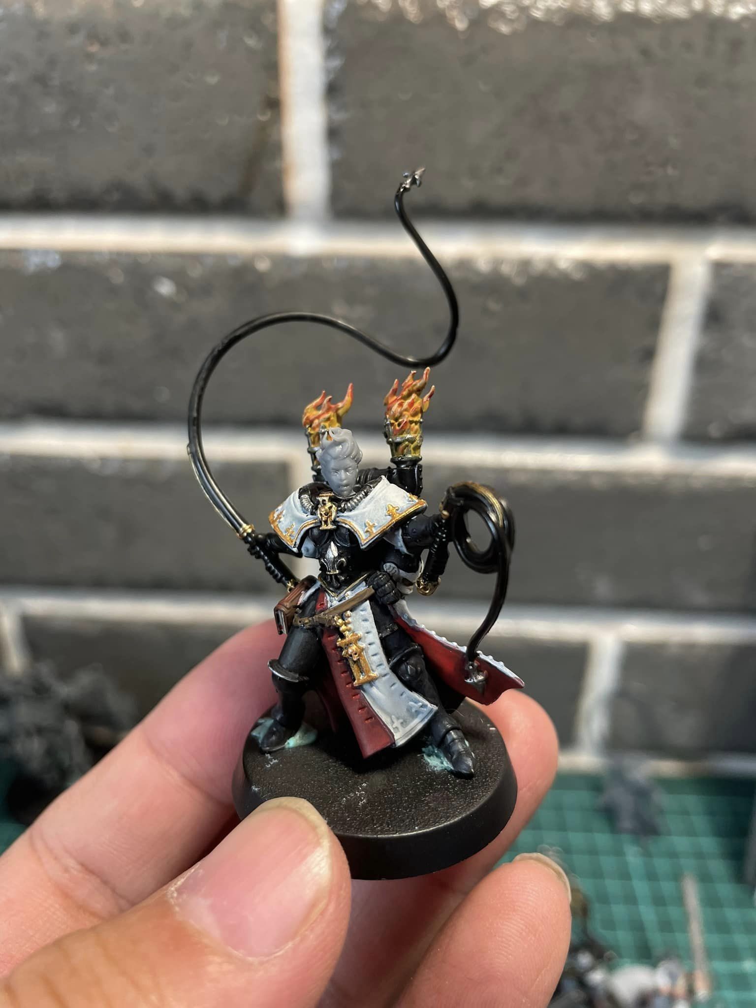 Wargame Custom heads bits- warnums   3D print model_5