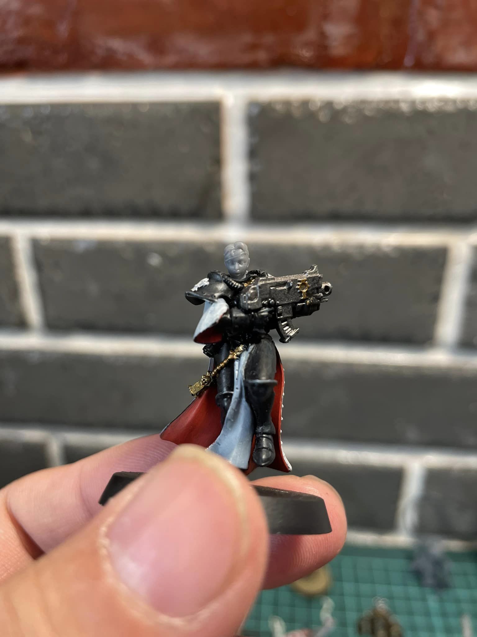 Wargame Custom heads bits- warnums   3D print model_4