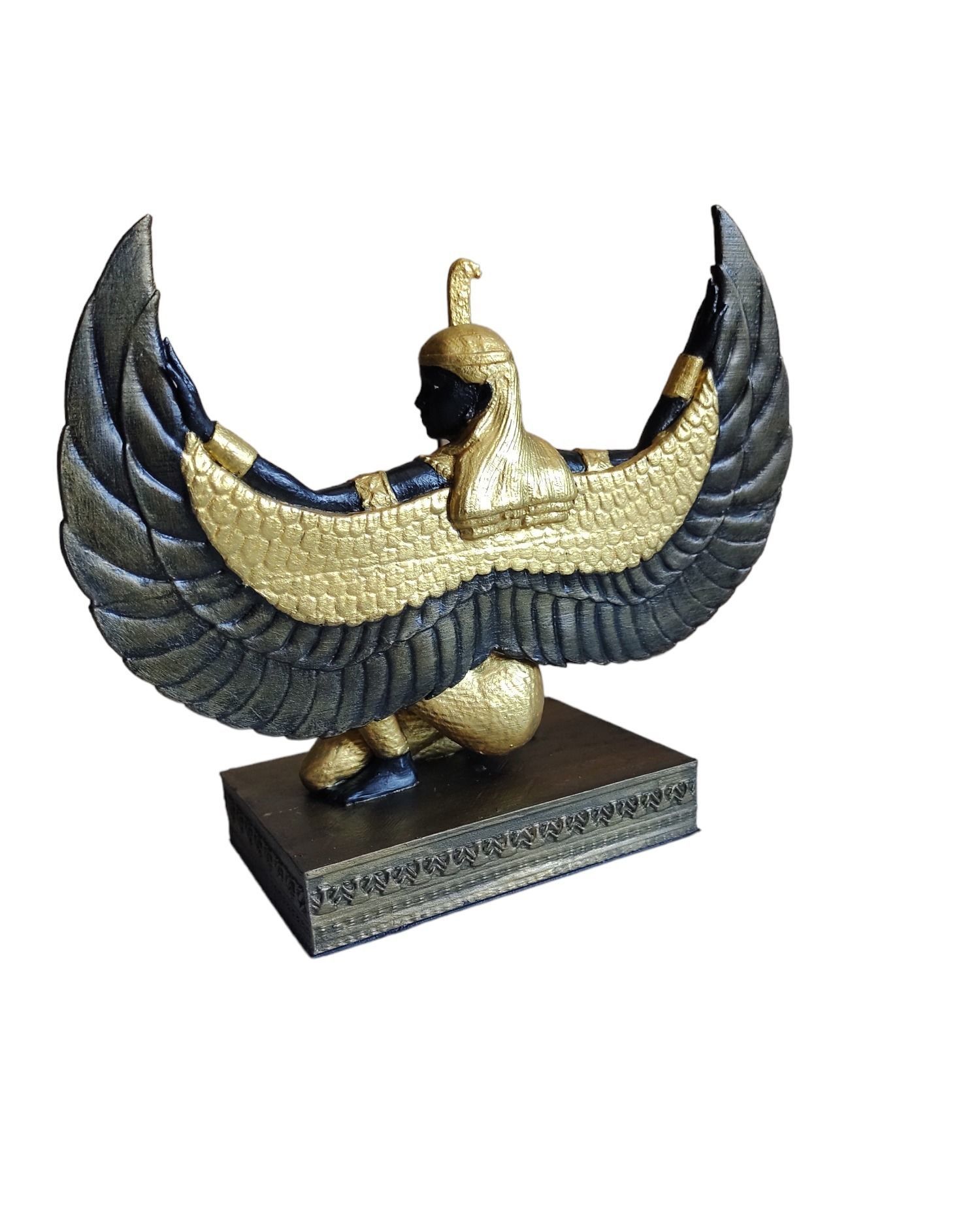 Maat egyptian goddess statue for 3d print 3D print model_2