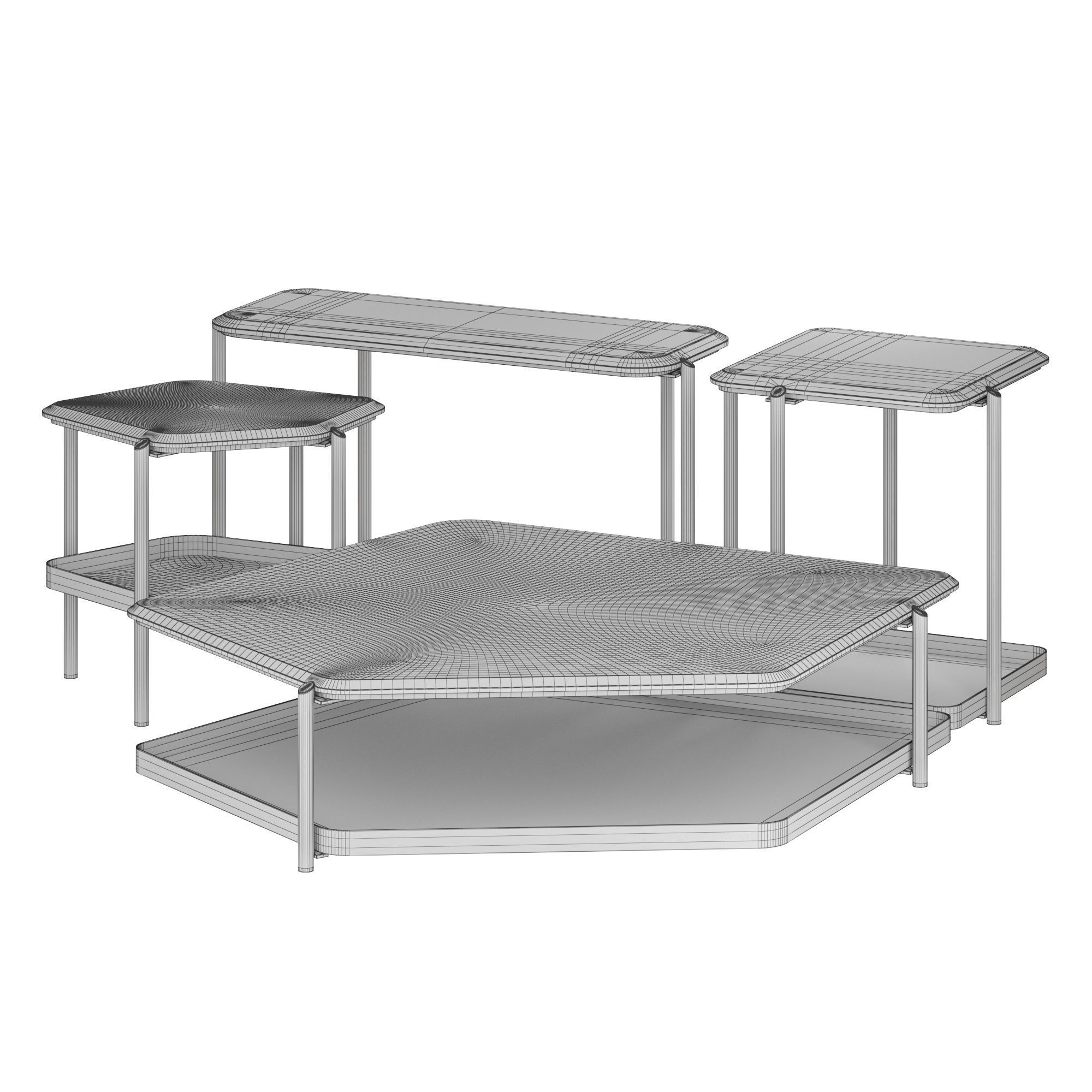 Giorgetti Skyline Low T 3D model_4