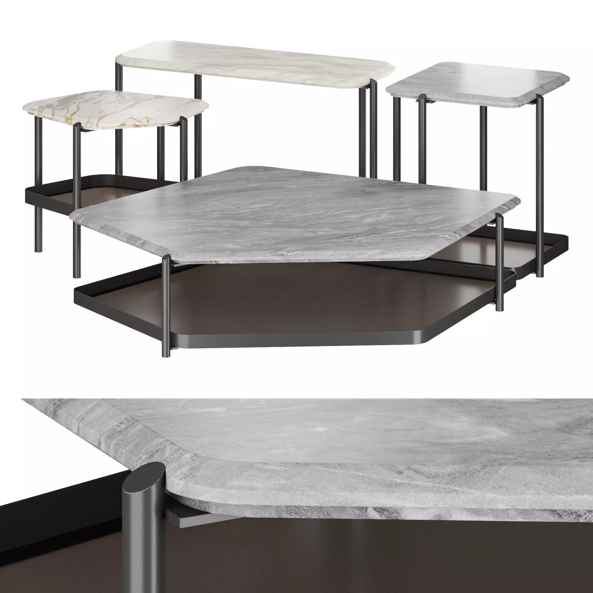 Giorgetti Skyline Low T 3D model_0